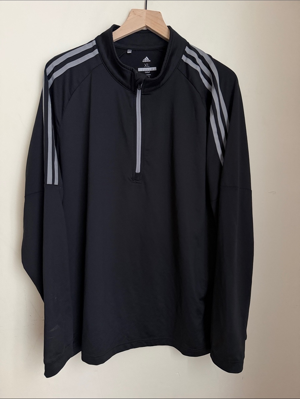 Adidas Golf Men’s Black 1/4 Zip Training Pullover